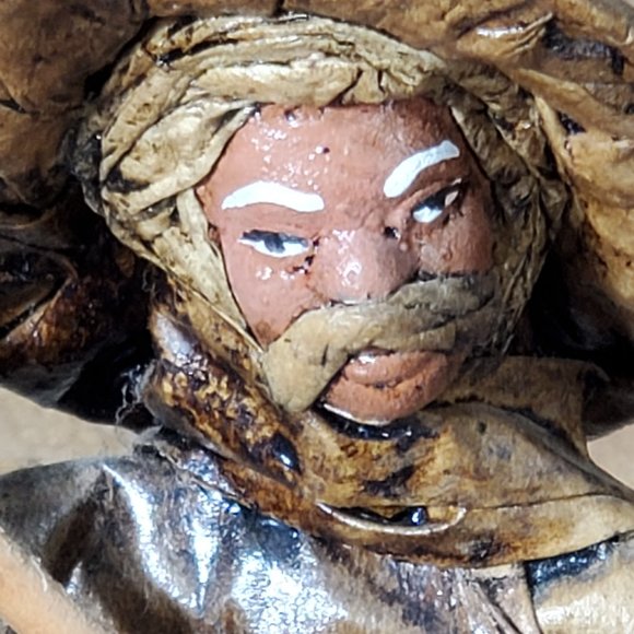 Paper Mache Mexican Folk Art - Peasant Farmer - Picture 2 of 11